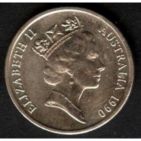 AUSTRALIA 10 Cents 1990