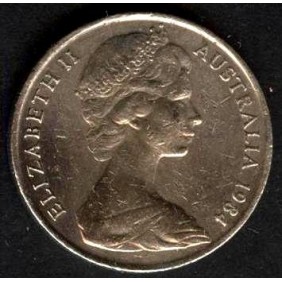 AUSTRALIA 10 Cents 1984