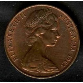 AUSTRALIA 2 Cents 1983