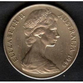 AUSTRALIA 20 Cents 1969