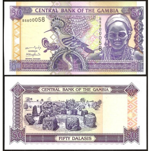 GAMBIA 50 Dalasis 2001 / 2005