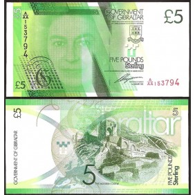 GIBRALTAR 5 Pounds 2011