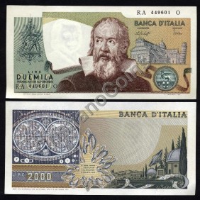 2000 Lire Galileo 1976 FDS