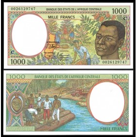 CONGO (C.A.S.) 1000 Francs...