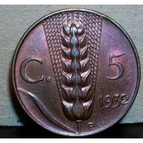 5 Centesimi 1932