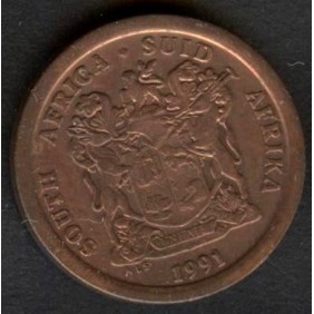 SOUTH AFRICA 5 Cents 1991