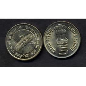 INDIA 5 Rupees 2009 Ann....