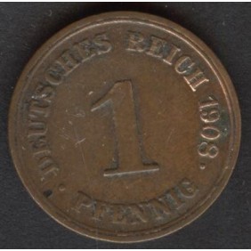 GERMANY EMPIRE 1 Pfennig...
