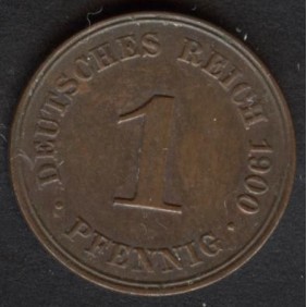 GERMANY EMPIRE 1 Pfennig...