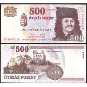 HUNGARY 500 Forint 2013