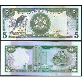 TRINIDAD & TOBAGO 5 Dollars...