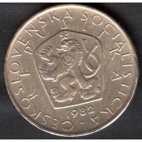 CZECHOSLOVAKIA 5 Korun 1982