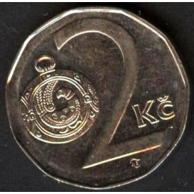 CZECH REPUBLIC 2 Koruny 1997