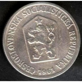 CZECHOSLOVAKIA 10 Haleru 1961