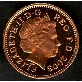 GREAT BRITAIN 1 Penny 2003...