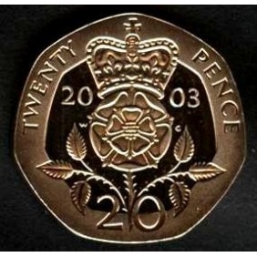 GREAT BRITAIN 20 Pence 2003...
