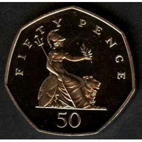 GREAT BRITAIN 50 Pence 2003...