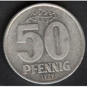 DDR 50 Pfennig 1979