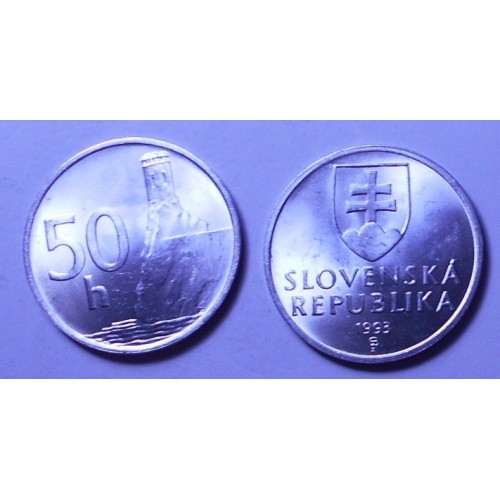 SLOVAKIA 50 Halierov 1993