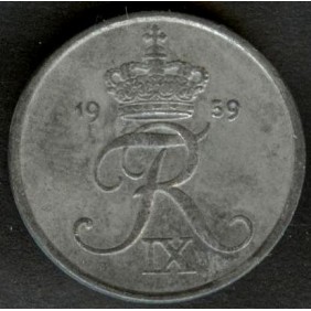 DENMARK 2 Ore 1959
