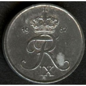 DENMARK 1 Ore 1967