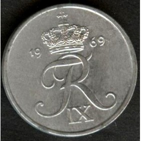 DENMARK 1 Ore 1969