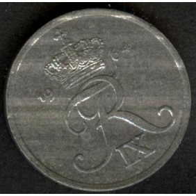 DENMARK 1 Ore 1964 zinc