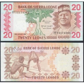 SIERRA LEONE 20 Leones 1984