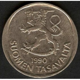 FINLAND 1 Markka 1990