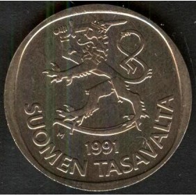 FINLAND 1 Markka 1991