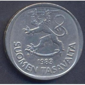 FINLAND 1 Markka 1983 N