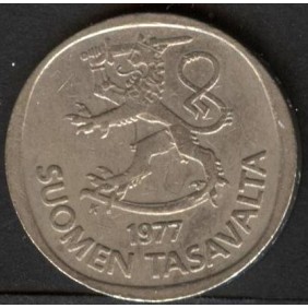 FINLAND 1 Markka 1977