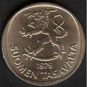 FINLAND 1 Markka 1979