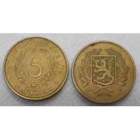 FINLAND 5 Markkaa 1938