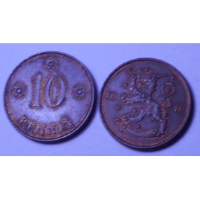 FINLAND 10 Pennia 1919
