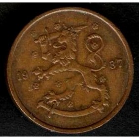 FINLAND 5 Pennia 1937