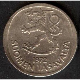 FINLAND 1 Markka 1972