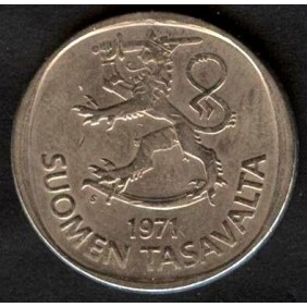 FINLAND 1 Markka 1971