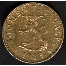 FINLAND 50 Pennia 1983 K