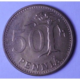 FINLAND 50 Pennia 1971