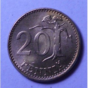 FINLAND 20 Pennia 1982