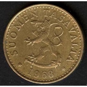 FINLAND 20 Pennia 1968