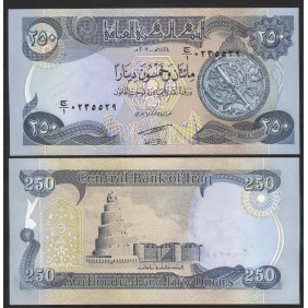 IRAQ 250 Dinars 2003