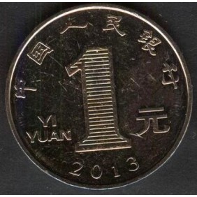 CHINA 1 Yuan 2013