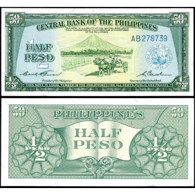 PHILIPPINES 1/2 Peso 1949