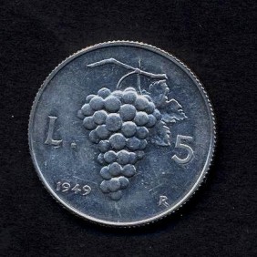 5 Lire 1949 SPL