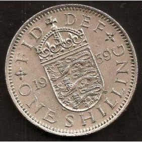 GREAT BRITAIN 1 Shilling...