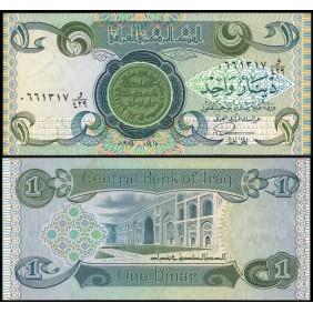 IRAQ 1 Dinar 1984