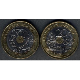 FRANCE 20 Francs 1994...