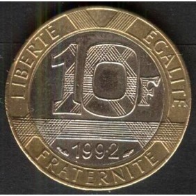 FRANCE 10 Francs 1992...